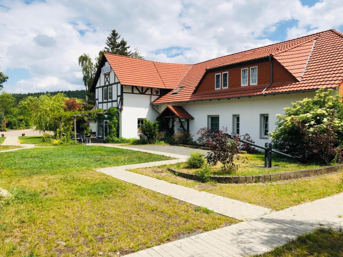 Hotel Weisse Muehle Breitenworbis Buitenkant foto