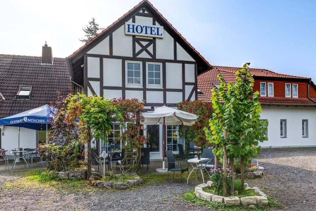 Hotel Weisse Muehle Breitenworbis Buitenkant foto